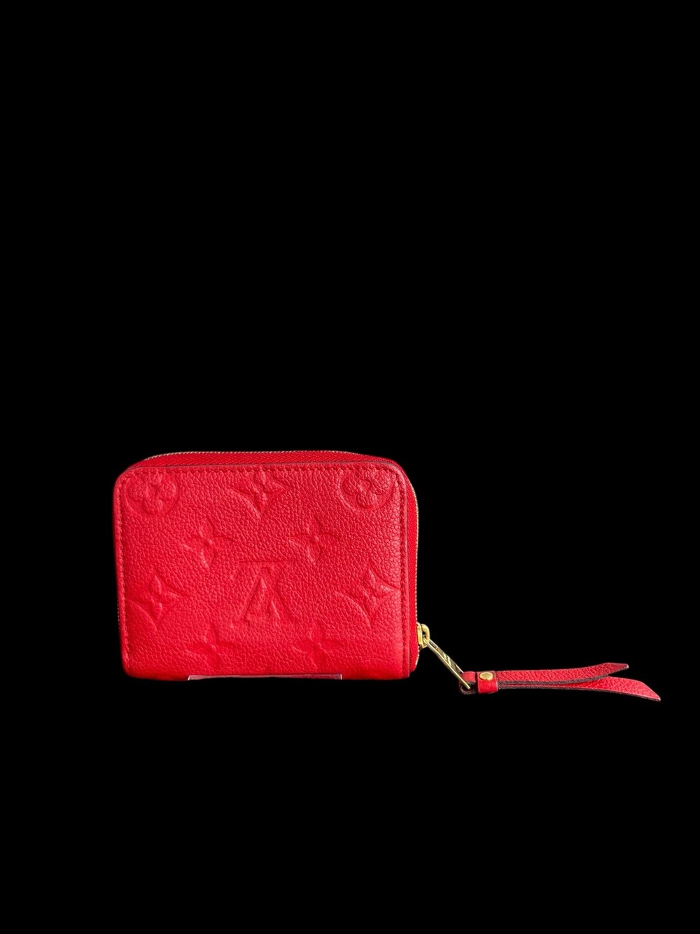 Louis Vuitton Zippy Coin Purse in Cerise Monogram Empreinte Leather